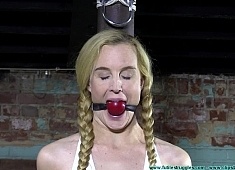 Ariel Anderssen, Leotard, Pantyhose, Zipties - Part 1