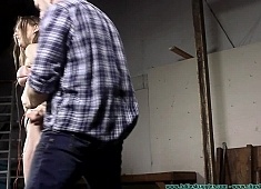 Ophelia K's Training - Tight Twine Hogtie - Part 2