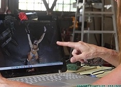 Carissa Dumond Watches and Comments on a Previous Shoot - Part 2