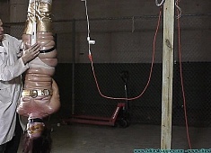 Fayth As the Golden Guardian Trapped, Captured, Stripped, Hung, Mummified, De-Masked - Part 2