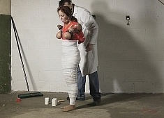 Superheroines Revenge Gone Awry - Hosed, Taped, and Mummified - Part 2