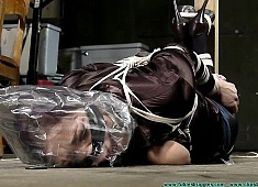 Riley Is Captured, Belt Whipped, and Hogtied - Part 3